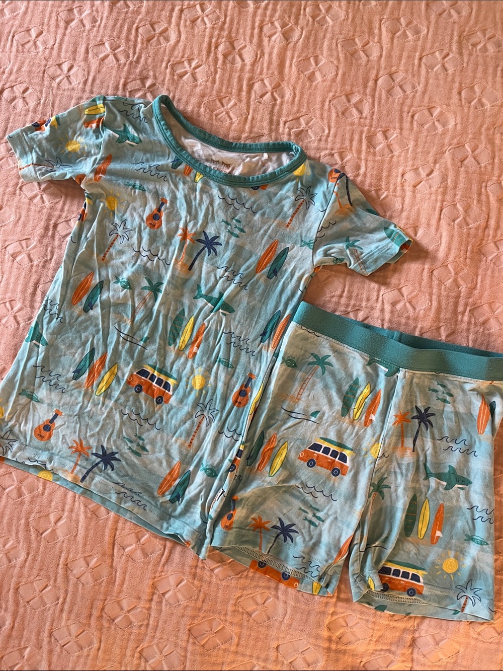Little Sleepies beach surf pajamas 4T